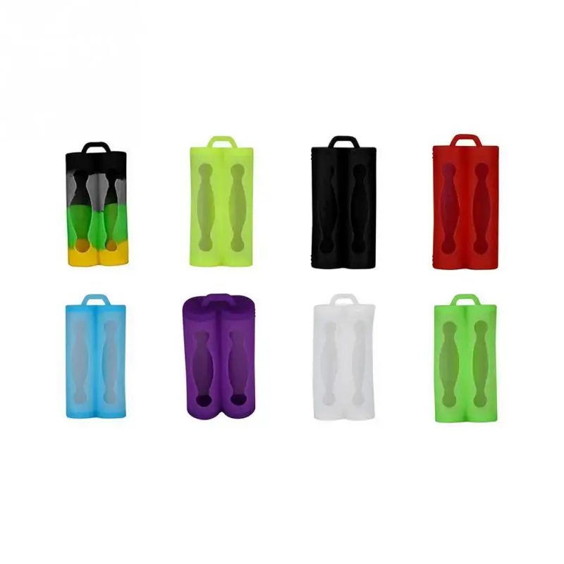 18650 Battery Silicone Cases Protective Covers Col