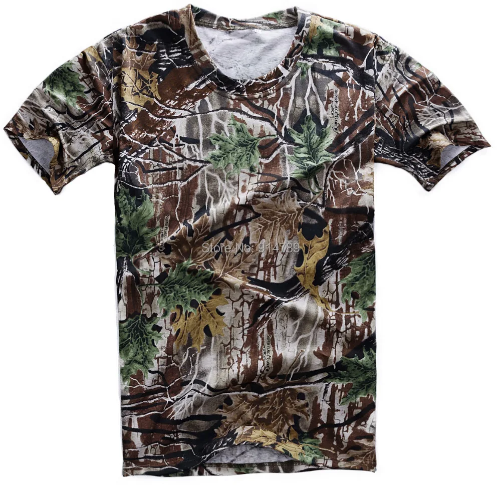 

TACTICAL PAINTBALL BIONIC REAL TREE CAMO T-SHIRT IN SIZES-35813