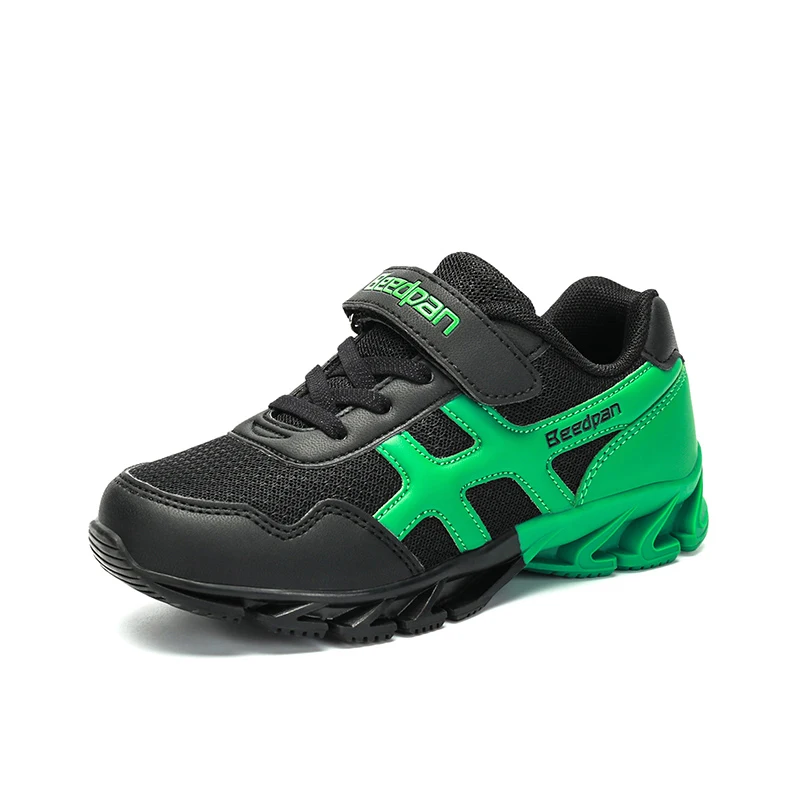 

Fashion Mixed Color Boy Sneaker Shoes 2018 Breathable Leather Children Sport Tennis Running Shoes Anti-slippery Kids Casual Shoe