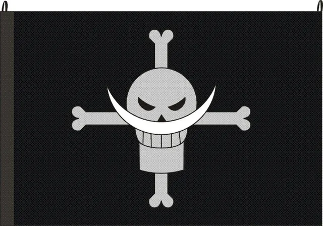ONEPIECE White beard Props Pirates Group Flag Move the pirate flag ...