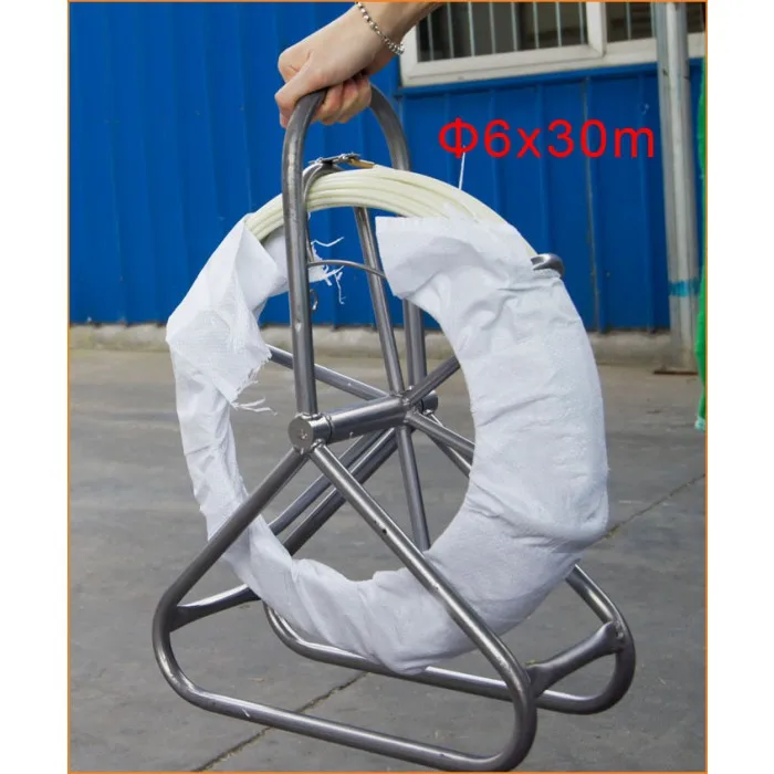 

6*50m Fiberglass Duct Rodder Electric Cable Installation With Wire