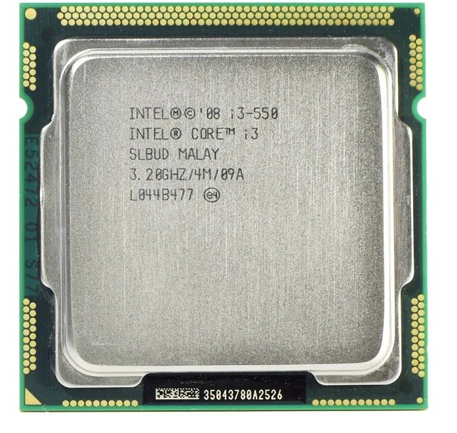 Original Intel Core i3 550 Processor 3.2GHz 4MB Cache LGA1156 Desktop CPU cpu gaming