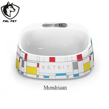 

Intelligent Portable Anti-skid Pet Antibacterial Bowls Ceramic For Dogs Cats Drinking Weighing Low Power Consumption