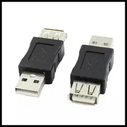 100 шт. USB 2.0 Тип мужчина к Тип Женский адаптер AM/AF конвертер