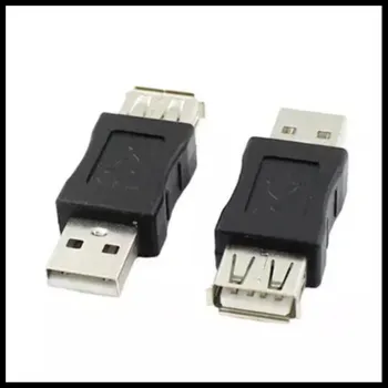 

100pcs USB 2.0 Type A Male to Type A Female Adapter AM/AF Converter