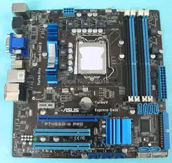 Для ASUS P7H55D-M PRO оригинальная материнская плата DDR3 LGA 1156 поддержка I3 I5 cpu 16 GB USB2.0 VGA HDMI H55 uATX настольная материнская плата