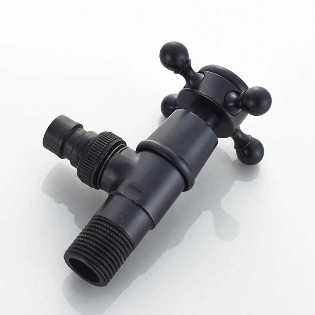 Античная медь Одиночная холодная стиральная машина вращающийся кран для Быстрого Открывания длинная стиральная машина кран маленький кран Одной ручкой