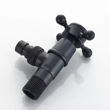 Античная медь Одиночная холодная стиральная машина вращающийся кран для Быстрого Открывания длинная стиральная машина кран маленький кран Одной ручкой