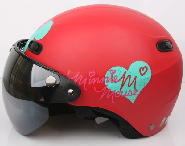 minnie mouse motorcycle helmet