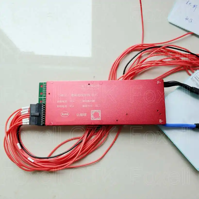 High 100A LTO BMS 5s 10S 15S 20S 25S 12v lithium titanate battery bms 24v 36v 48v 60v BMS lto same port car vehicle solar 180A (2)