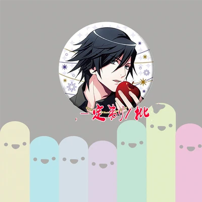 ZXFJXR 58 мм игра Uta No Prince Sama Tomoch Ijirikawa Masato брошь на рюкзак Kurusu Syo Tokiya/hayato Значки