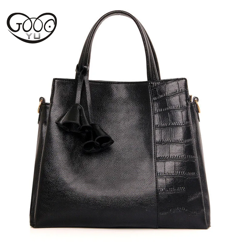 

The new female package European and American style handbag large capacity pu leather stitching large embossed shoulder diagonal