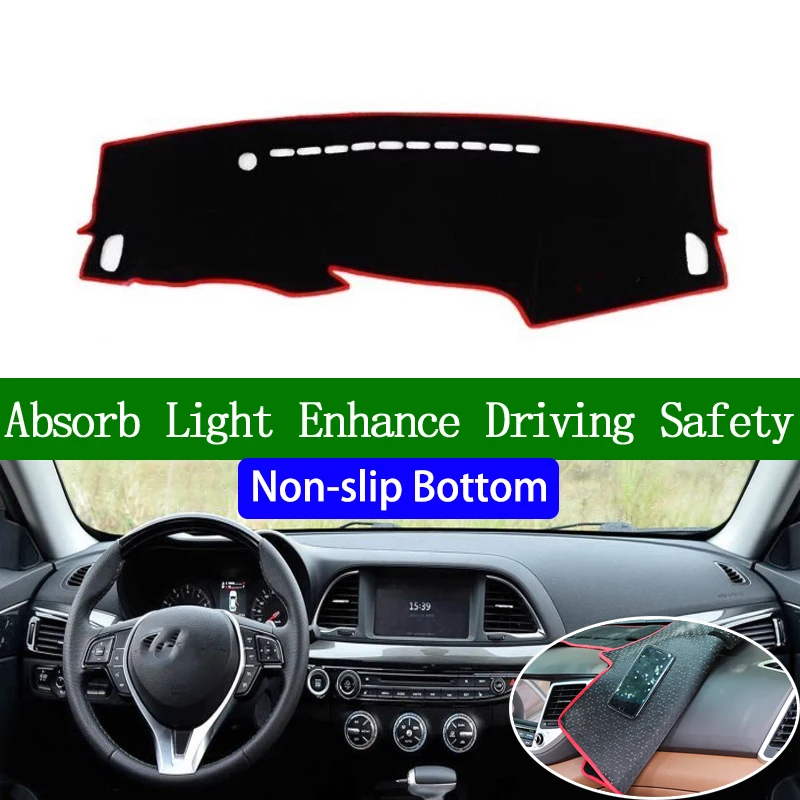 

Нескользящие наклейки на нижнюю панель автомобиля для GAC Trumpchi GA6 2015 2016 2017