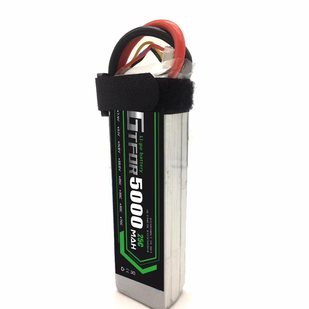 Аккумулятор Lipo 5S 18 5 в 5000 мач 25C для игрушек с дистанционным управлением