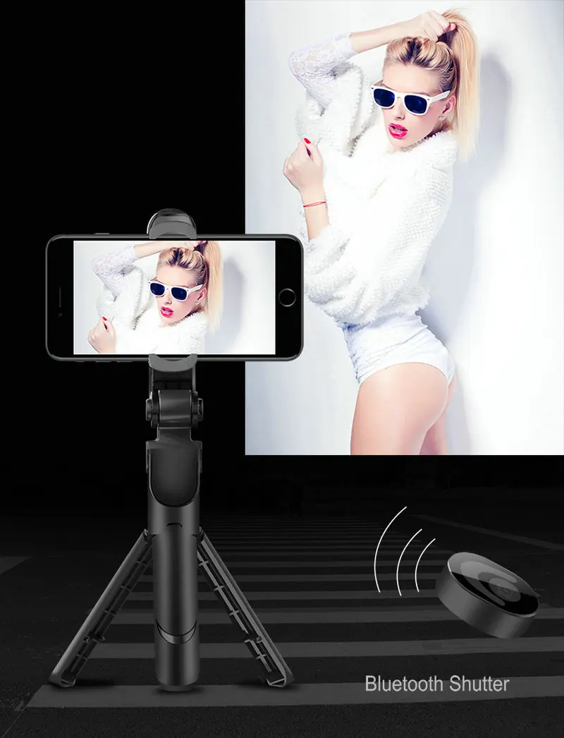 JOYTOP ручной монопод selfie Stick Bluetooth Выдвижная штатив для iPhone для samsung xiaomi huawei селфи палка штатив для телефона