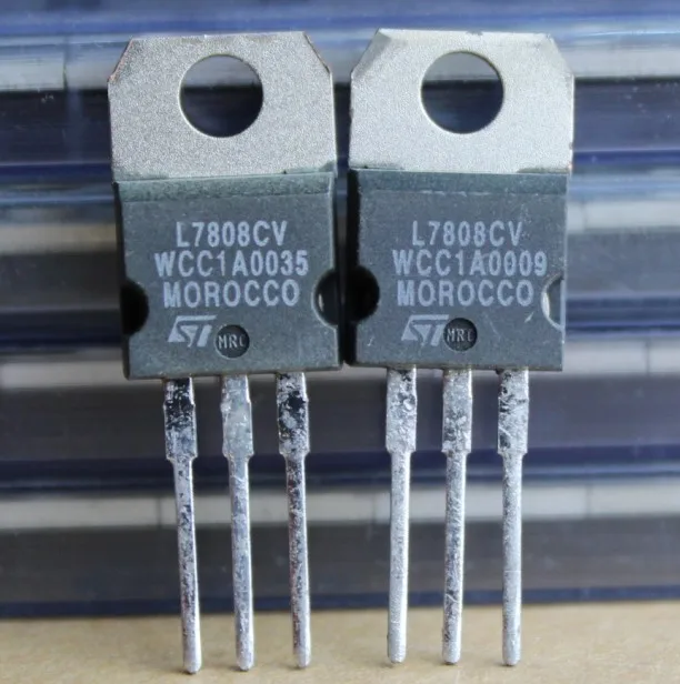 50PCS New original KA7808 AN7808 L7808CV TO 220 three terminal ...