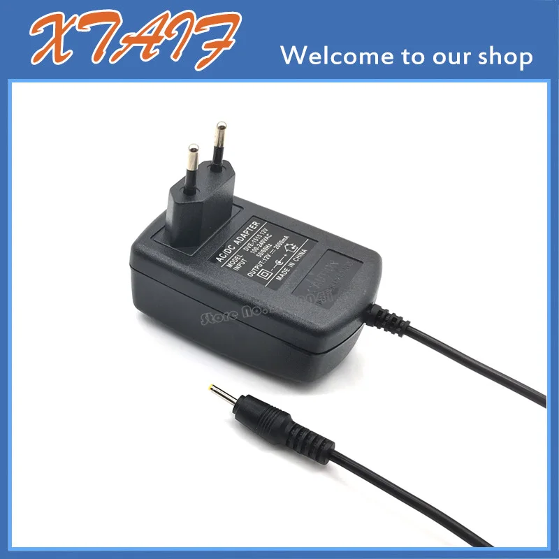 EU Plug 12v tablet charger adapter 2.5mm for android OS universal
