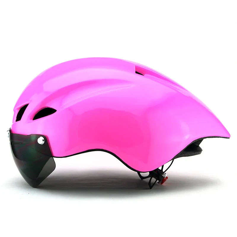 Высококачественный MTB дорожный велосипедный шлем для взрослых женщин и мужчин Сверхлегкий защитный велосипедный шлем для велосипеда 56-62 см регулируемый шлем TT - Цвет: 12