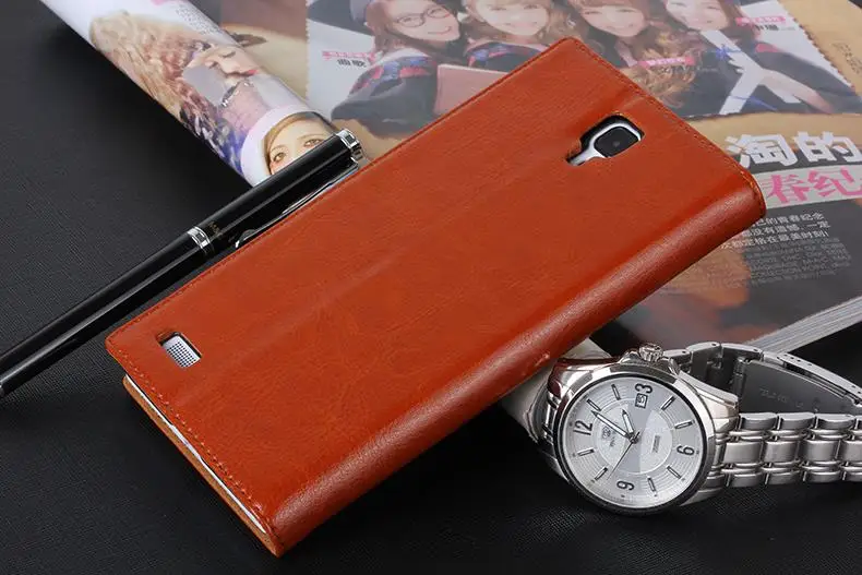 Присоски чехол для Xiaomi Redmi Note/Note 2 высокое качество роскошные Пояса из натуральной кожи флип стоять Мобильный телефон сумка+ Бесплатный подарок