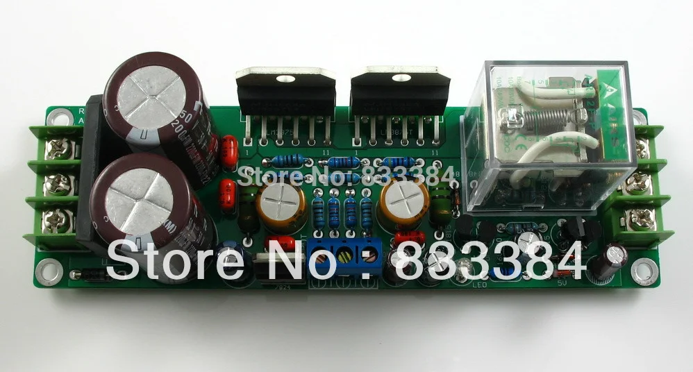 Free shipping NEW GAINCLONE LM3875 two channel with power
