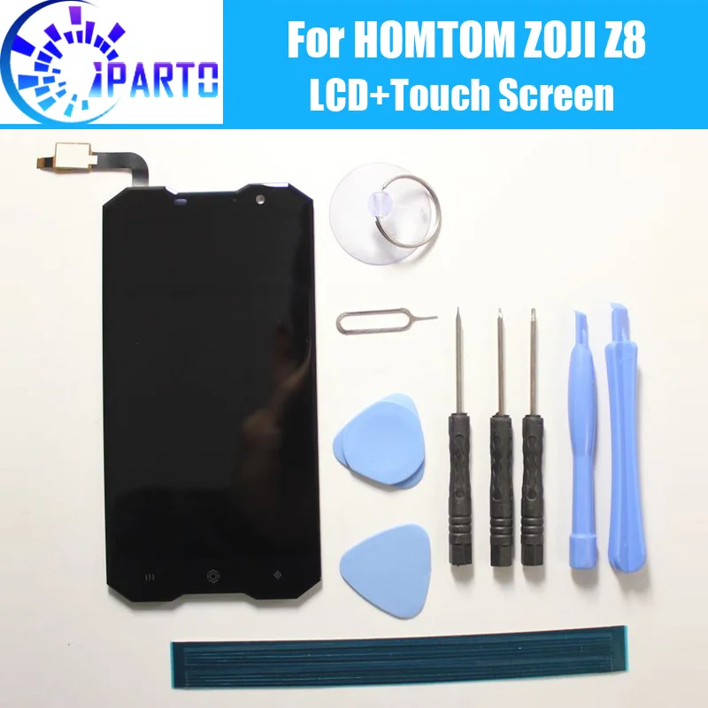 HOMTOM ZOJI Z8 ЖК дисплей + сенсорный экран 100% оригинальный протестированный