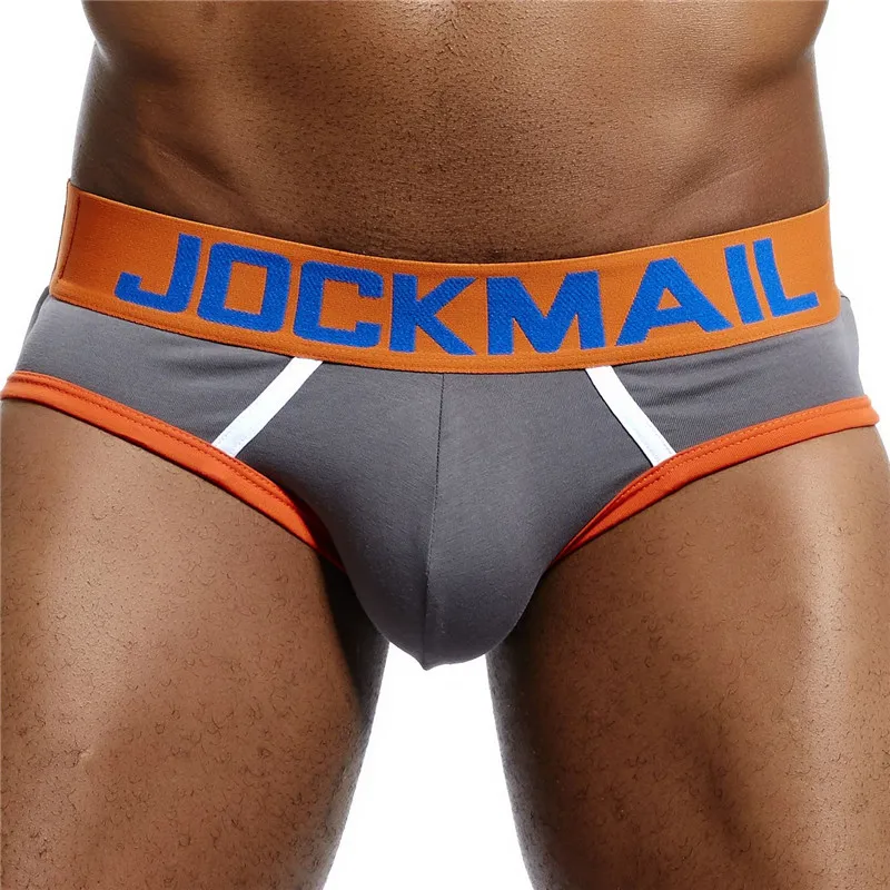 Трусы брифы JOCKMAIL мужские пикантное нижнее белье хлопковые трусы| |