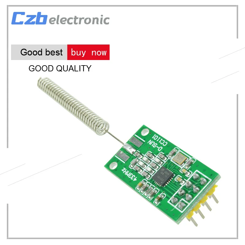 

CC1101 wireless module /433MHz 350m Distance Transmission New