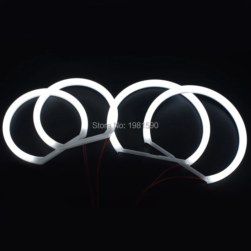 Hopstyling 1 комплект белый хлопок с подсветкой Ангельские глазки гало кольца для BMW E46 компактный E83 X3 Автомобильные фары Дневные ходовые огни