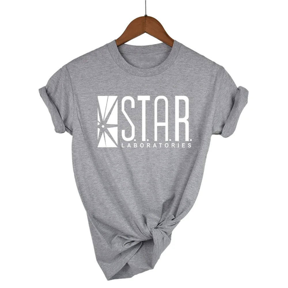 Новая мода лето забавный из американской драмы, свитер с рисунком молнии Star Laboratories Для женщин комиксы ТВ с надписью "Звездные лаборатории"