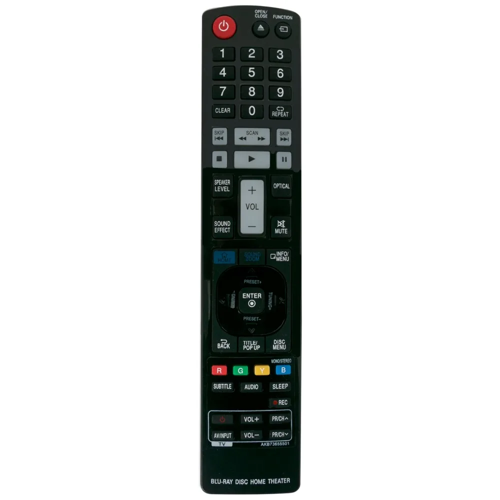 New Remote AKB73655501 for LG BLU RAY Home Theater system BH9520TW