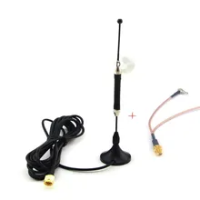 50 шт./лот 10dbi SMA разъем 4 г 696-960 мГц/1710-2690 мГц Телевизионные антенны RG174 3 м+ SMA женский Тип Y 2 x CRC9 мужской RG316 кабель 15 см