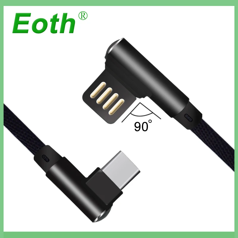 

Eoth Reversible USB Type C Cable for Xiaomi A1 Fast Charging Cable for Huawei Mate 10 Pro Type-C Data Charge 5V 2.4A USB-C