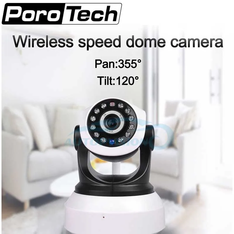 

H320PW1 1MP Remote Monitoring Wirless Surveillance Cameras Table Family camera for Bedroom kitchen room children room