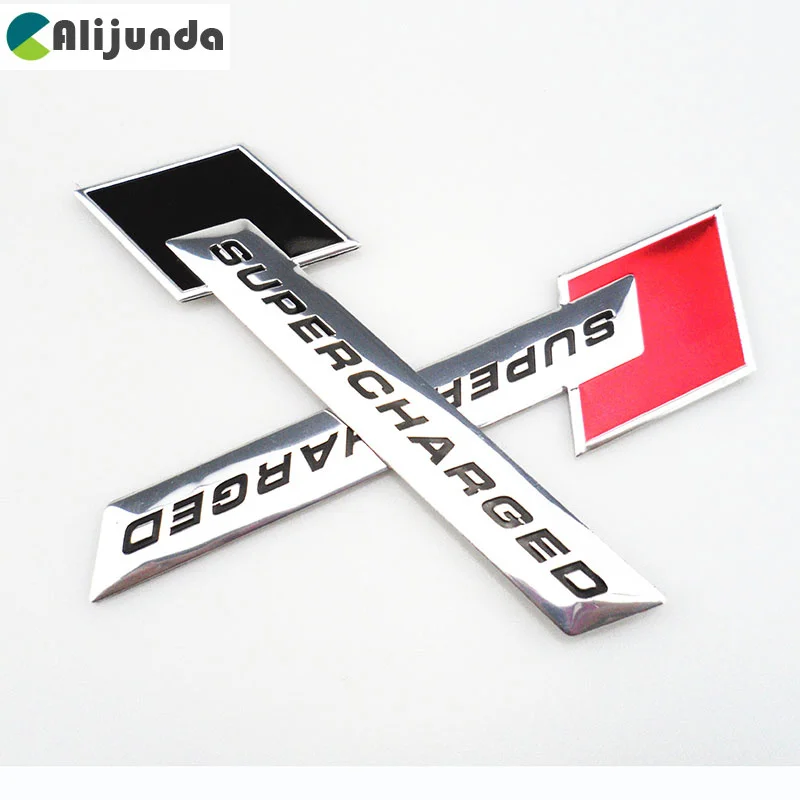 

New 3D Metal Motorsport SUPERCHARGED Car styling Emblem Badge Sticker for Peugeot 206 207 208 301 307 308 407 2008 3008 4008