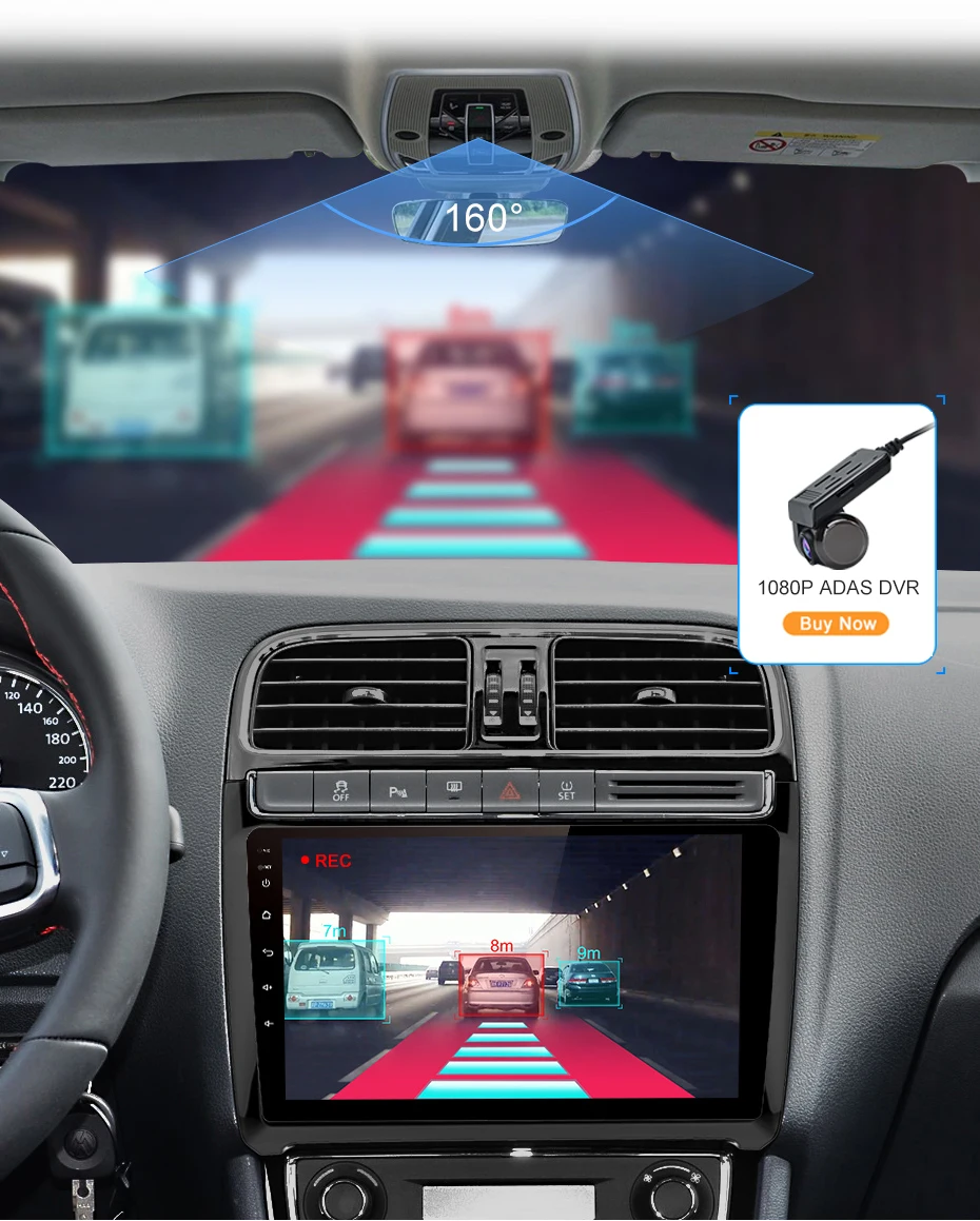 Flash Deal AWESAFE 2 din Android 8.1 Car Radio Multimedia video player gps navigation For POLO 2009 2010 2011 2012 2013 2014 2015 2016-2018 5