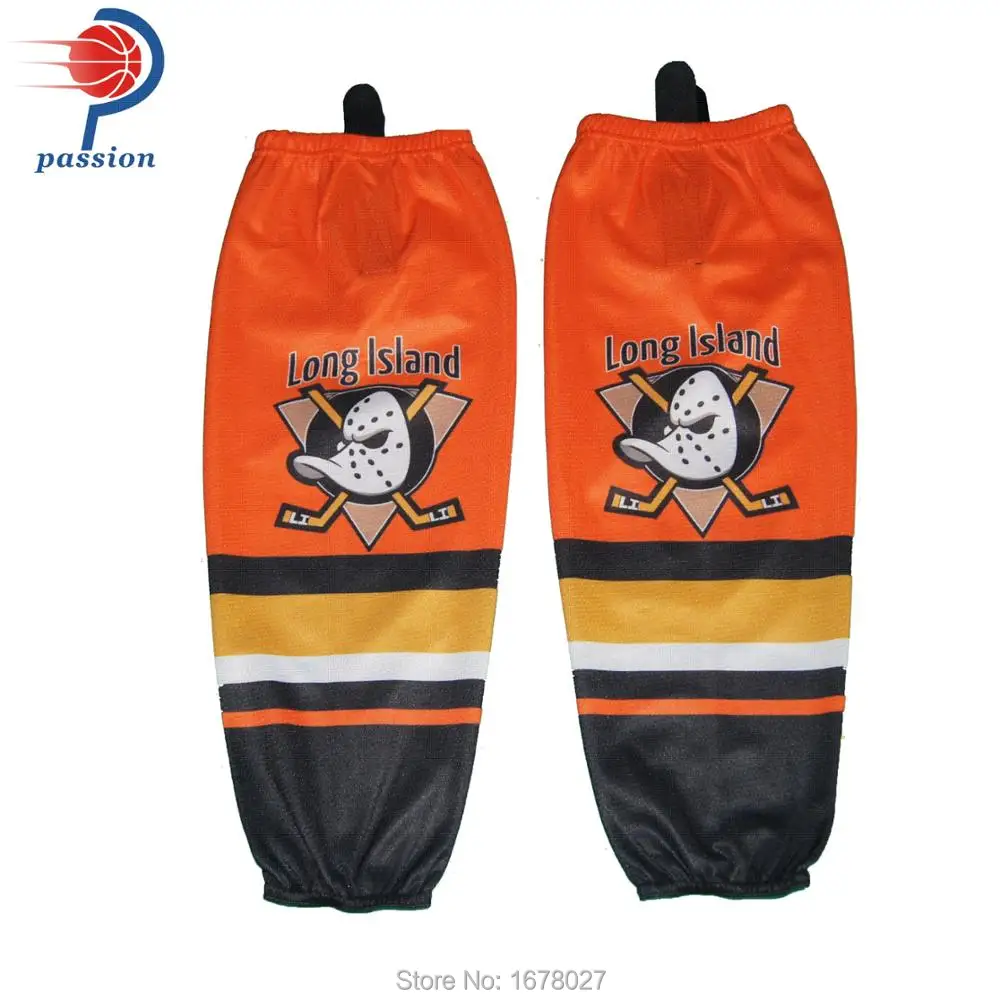 Sublimation Ice Hockey Socks With Custom Design, Wholsales Hockey Socks on