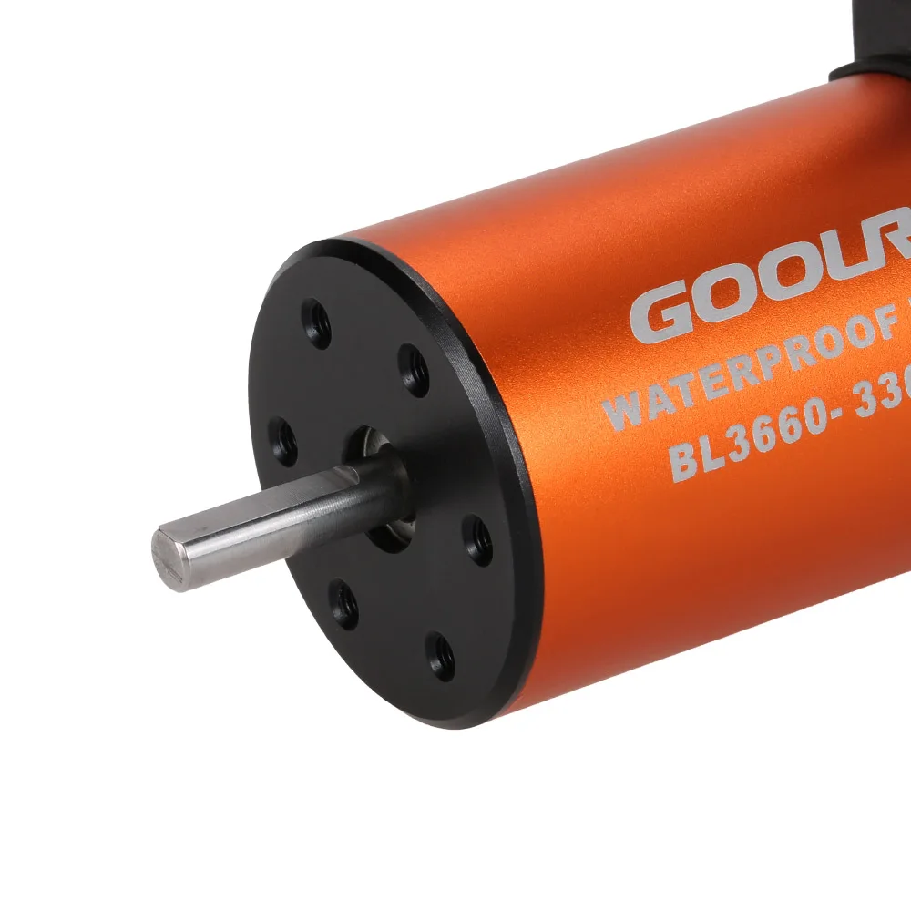 GoolRC обновление водонепроницаемый 3660 3300KV бесщеточный двигатель с 60A ESC Combo Set для 1/10