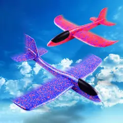 EPP пены рук пледы самолет открытый старт планер вращающаяся плоскость Дети игрушка в подарок