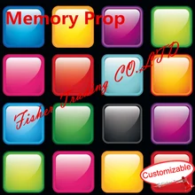 real life room escape prop, memory prop, changing color buttons for room escaping game