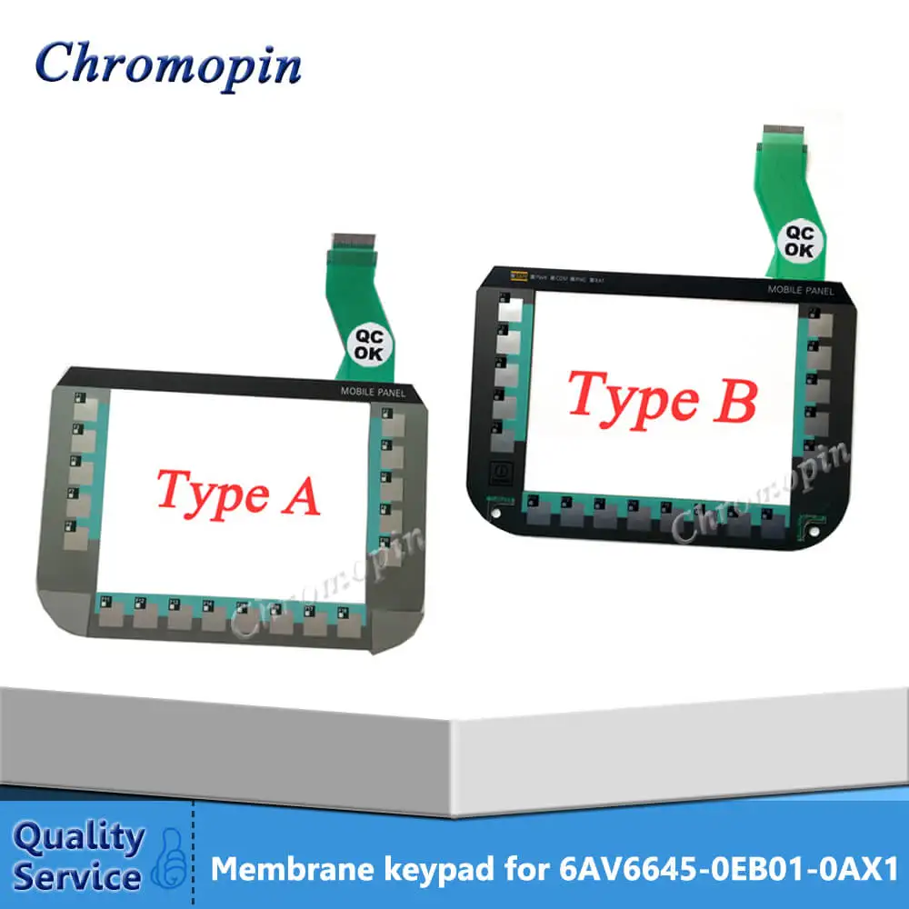 

Membrane keypad for 6AV6645-0EB01-0AX1 6AV6 645-0EB01-0AX1 6AV6645-0EC01-0AX1 6AV6 645-0EC01-0AX1 MOBILE PANEL 277F IWLAN