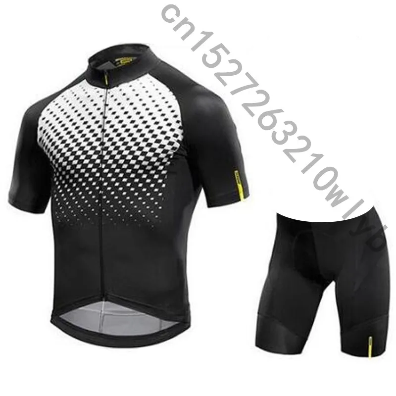 Для велоспорта Mavic Jersey Pro Team с короткими рукавами комплект велосипедной одежды Ropa Ciclismo велосипедная одежда спортивный костюм 9D Pad