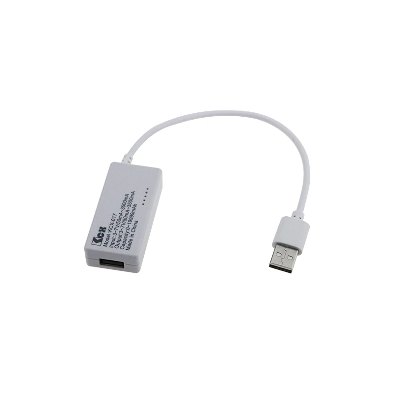 UANME Белый Micro USB зарядное устройство Емкость батареи Напряжение Ток тестер метр детектор с ЖК-дисплей для мобильного смартфона power Bank