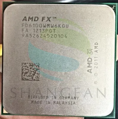 AMD FX Series FX6100 3.3GHz SIX Core CPU Processor FX 6100 ...