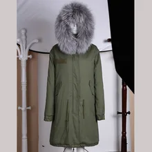Новое поступление цена темно-серый женские пальто зимнее армия зеленый длинная парка дешевле