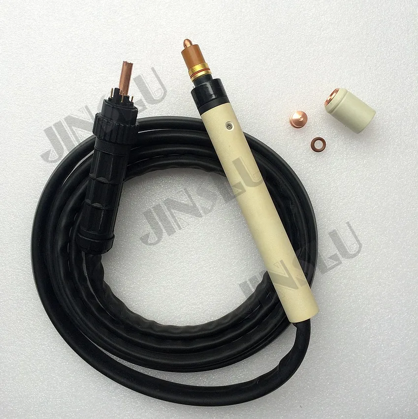 6 Meters Plasma Torch Straight A141 Air-cooled  for CNC Plasma Cutting Machine Central Connector SALE1 pt31 plasma cutter cutting machine torch head for cut40 cut50 air cooled inverter dc plasma cutting torch