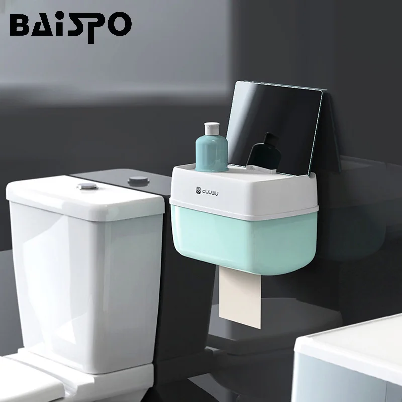 BAISPO портативный держатель для туалетной бумаги настенный диспенсер