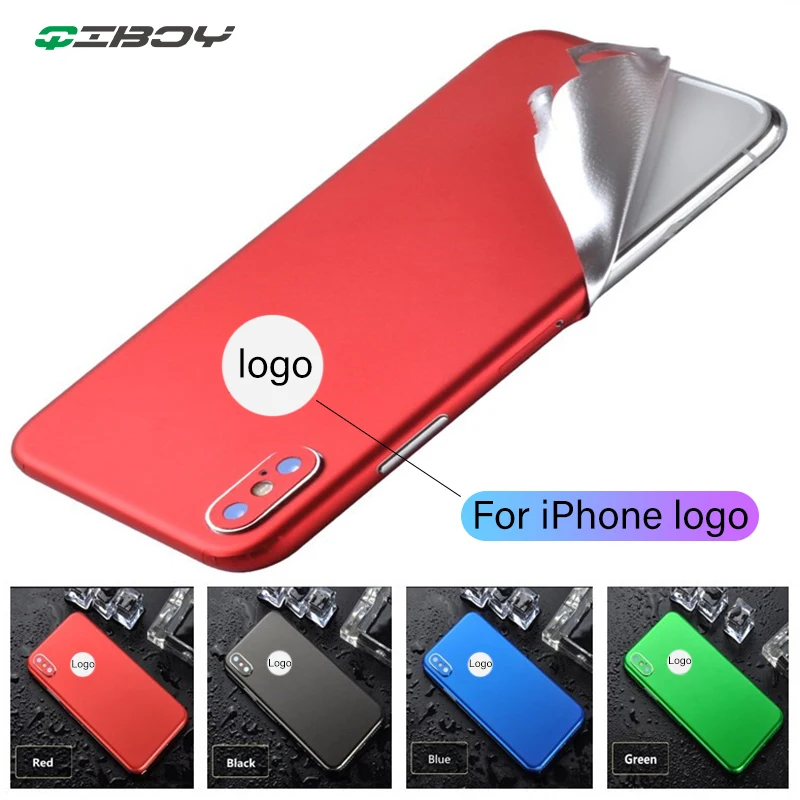 

Phone Ice Film Skin Sticker For iPhone 5 6 7 8 Plus Ultra Thin Color Changed Screen Protector Coverage Cases Back Decorate Films