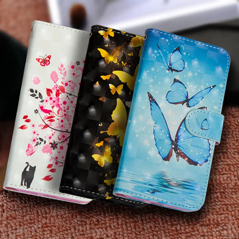 

Painting Flip Phone Case For iPhone X 6 6s 7 8 Plus 5 5S SE Leather + Silicon Wallet Cover sFor iPhone 8 7 6 6s Plus Case Coque<