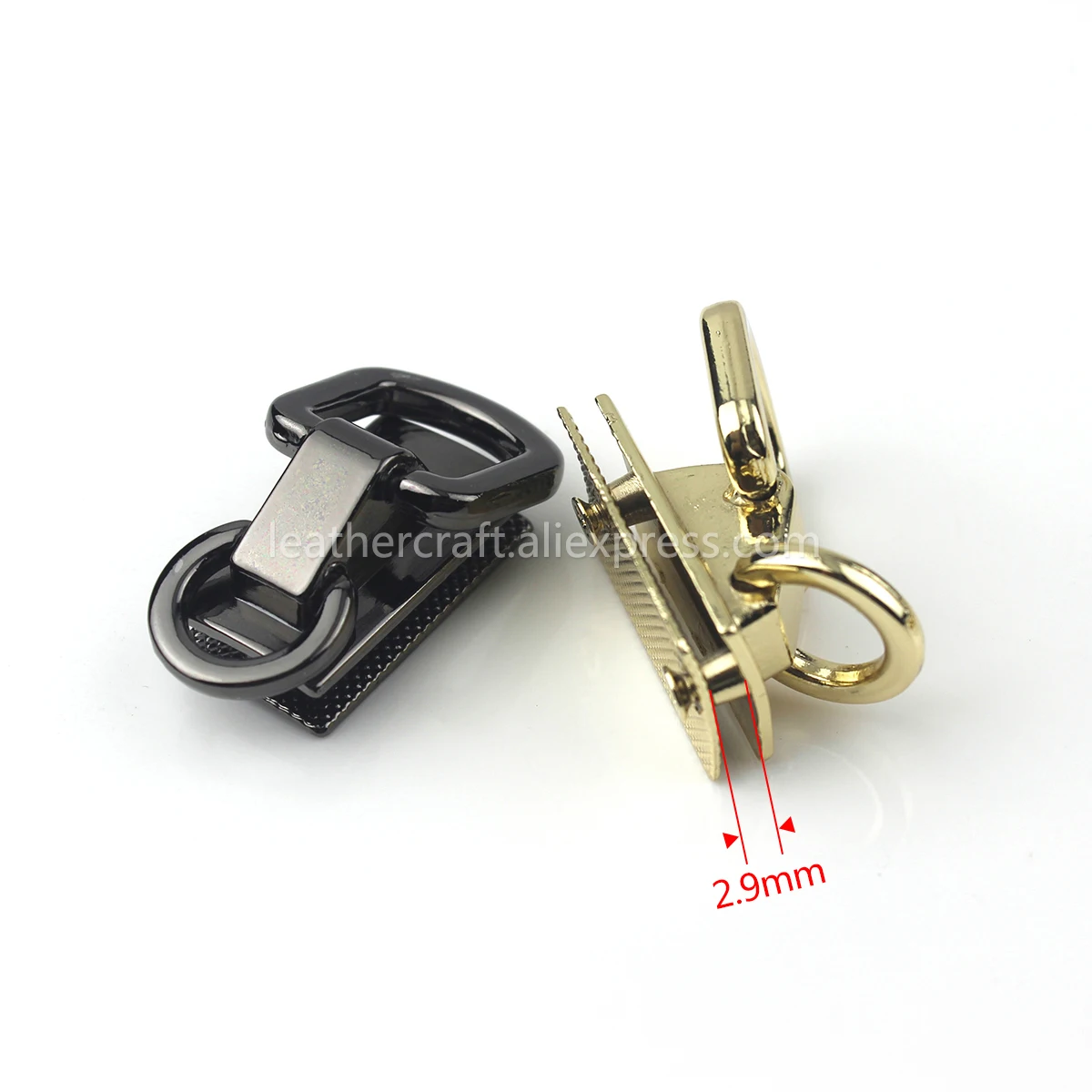 2pcs Metal Handle Holder Bag Side Anchor Gusset Clamps Link Hardware O-ring  Eye for Bag Purse Strap Hardware Accessories - AliExpress