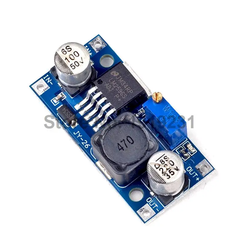 1PCS DC DC LM2596 ADJ LM2596S DC DC Adjustable Buck Module-in Voltage ...
